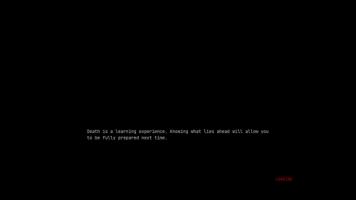 Loading screenshot of Cronos: The New Dawn video game interface.