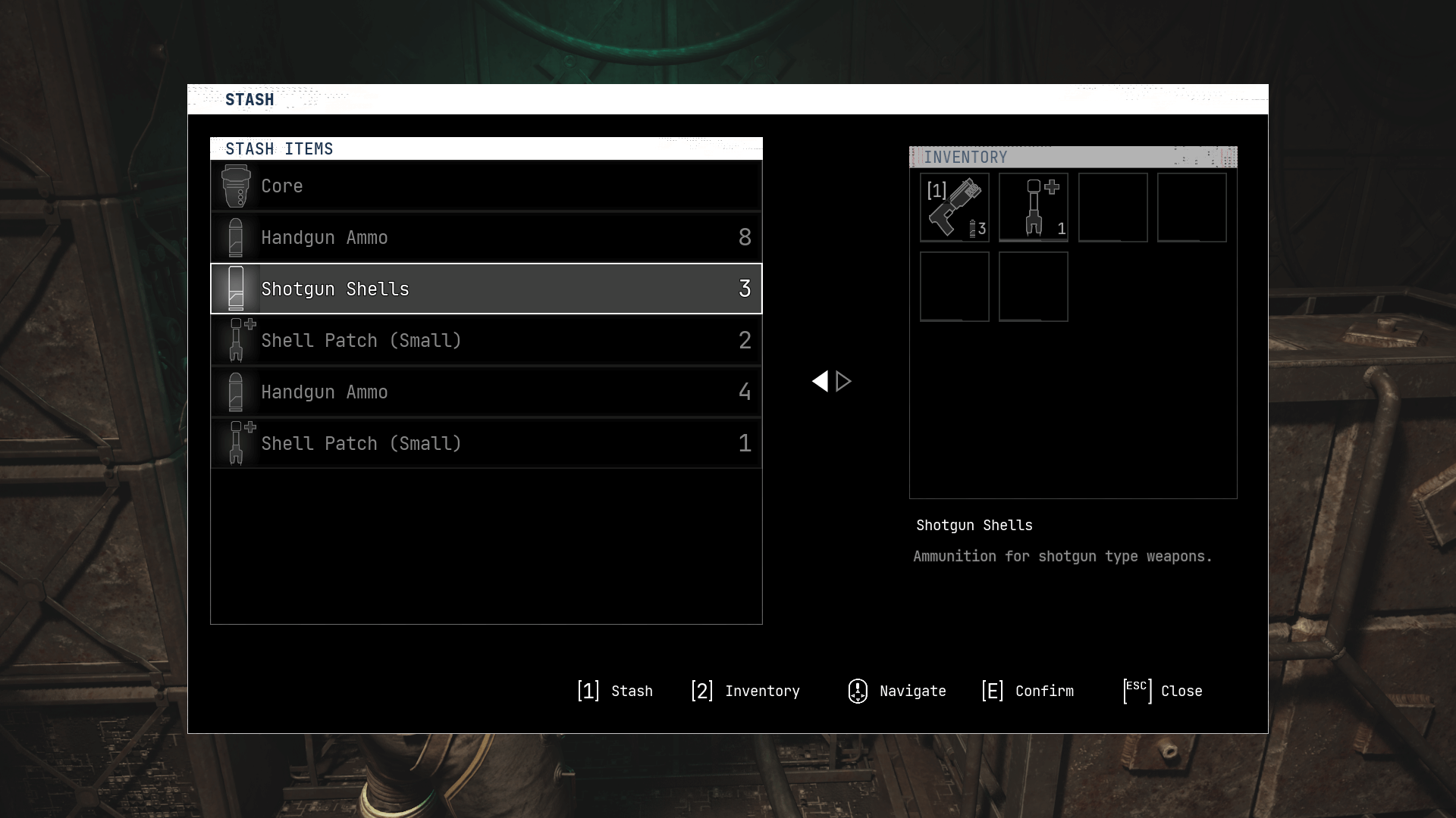 Stash screenshot of Cronos: The New Dawn video game interface.