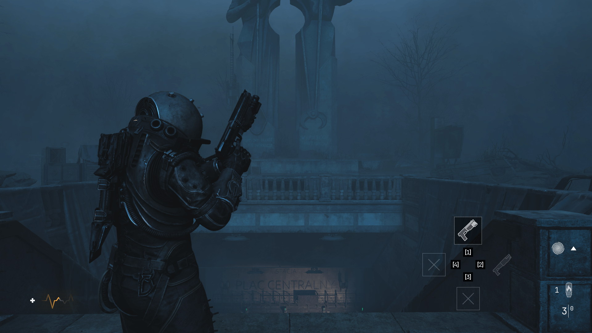 Weapon Selection screenshot of Cronos: The New Dawn video game interface.