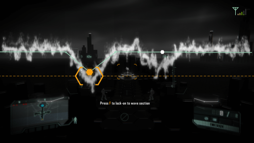 Hacking Minigame screenshot of Crysis 3 video game interface.