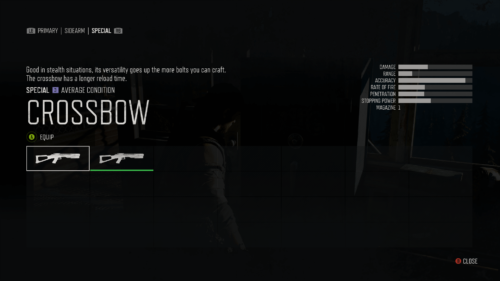 Storage screenshot of Days Gone video game interface.