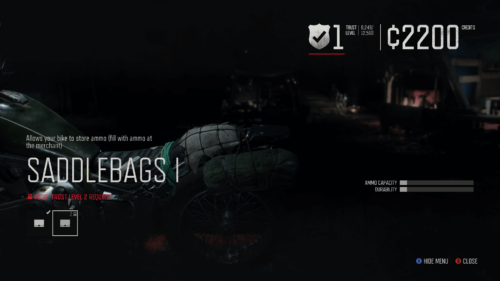 Store screenshot of Days Gone video game interface.