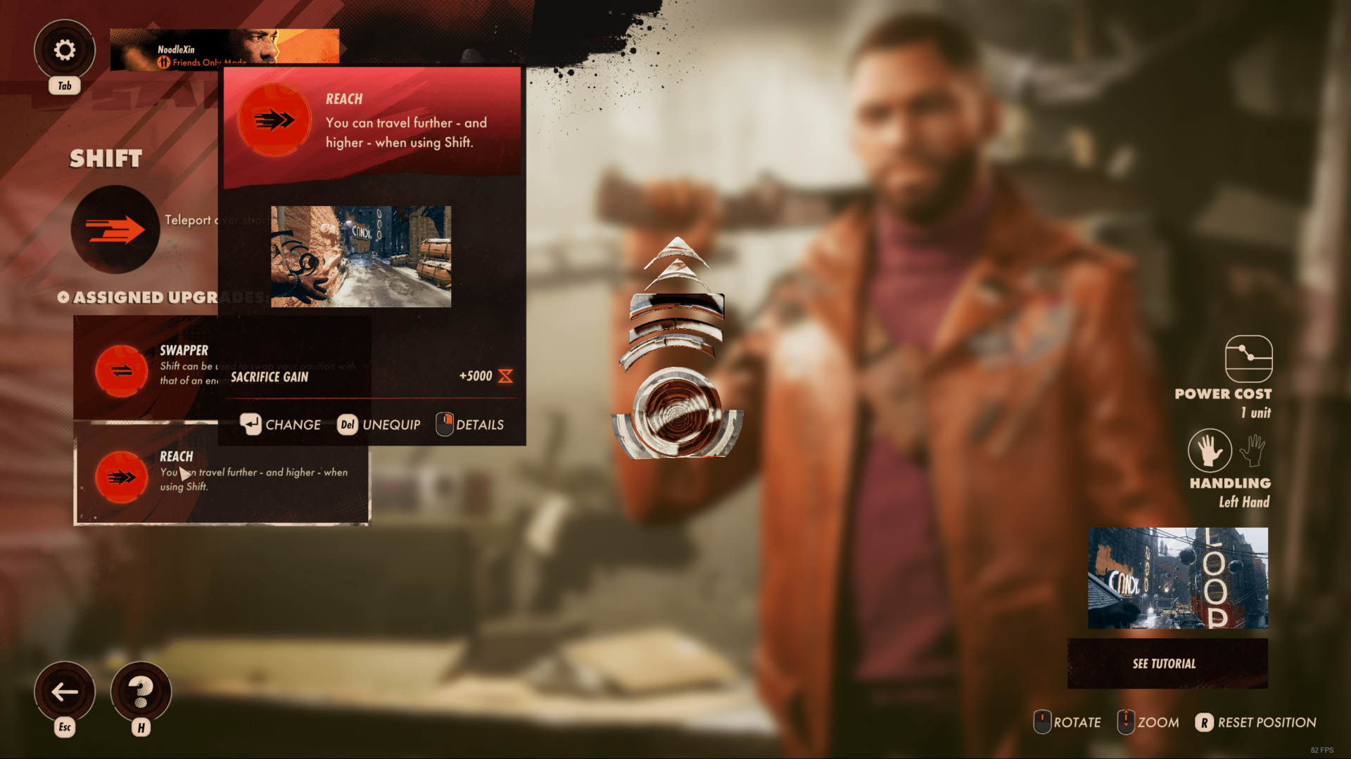 Slabs screenshot of Deathloop video game interface.