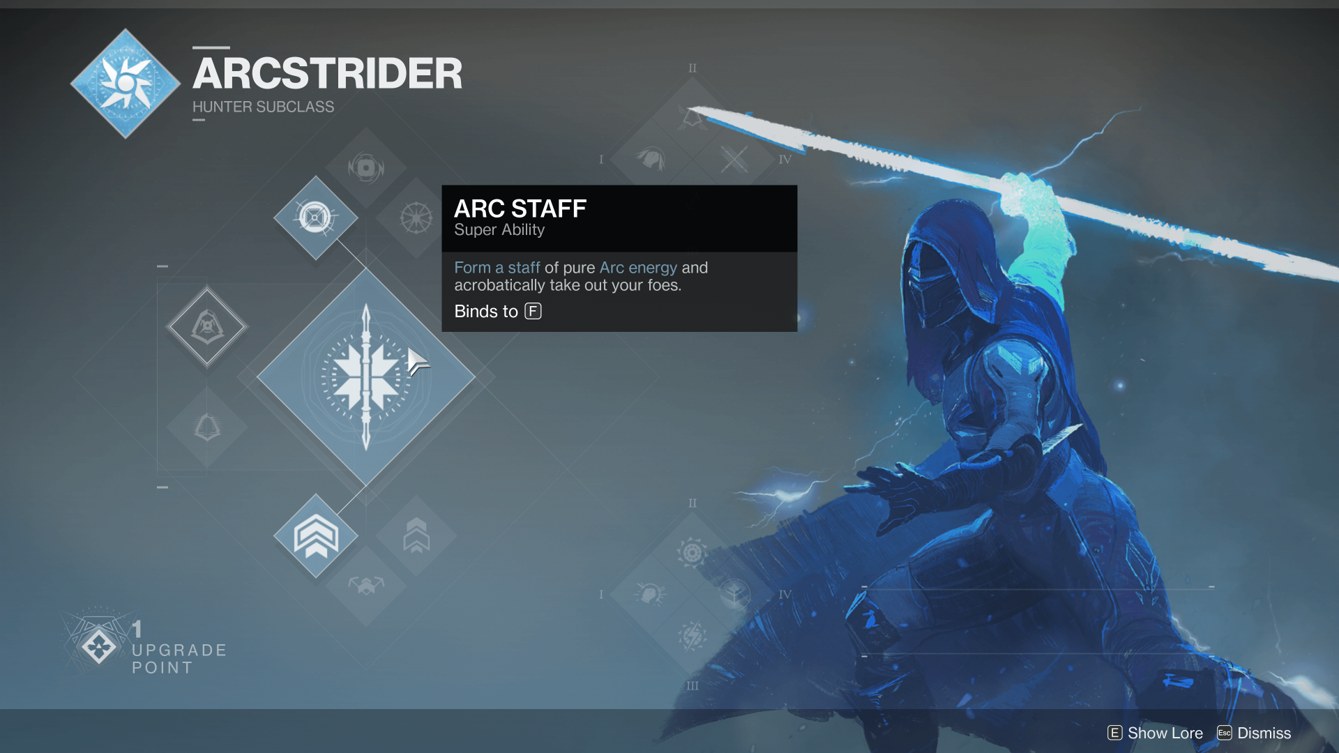 Super ability screenshot of Destiny 2 video game interface.
