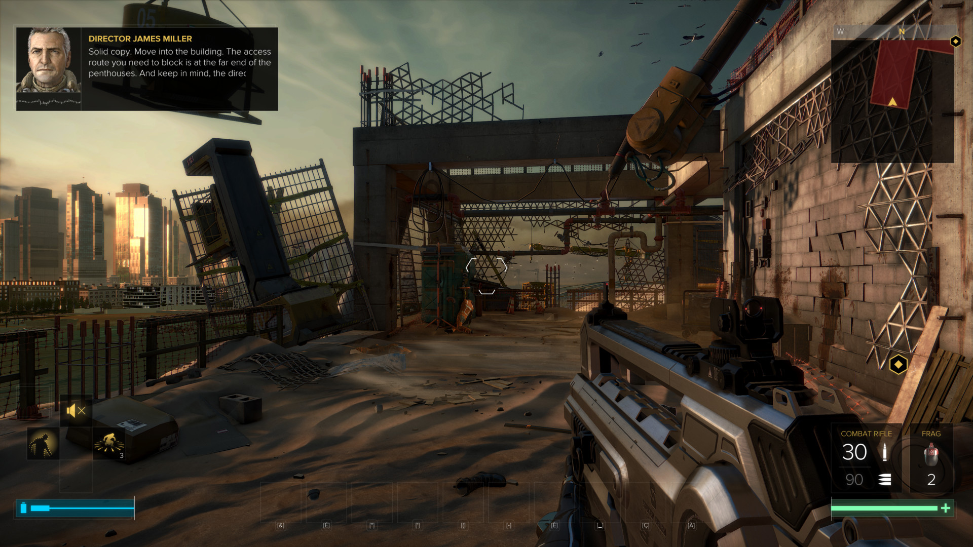 Solid copy screenshot of Deus Ex: Mankind Divided video game interface.