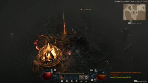 Legendary Loot screenshot of Diablo IV Beta video game interface.