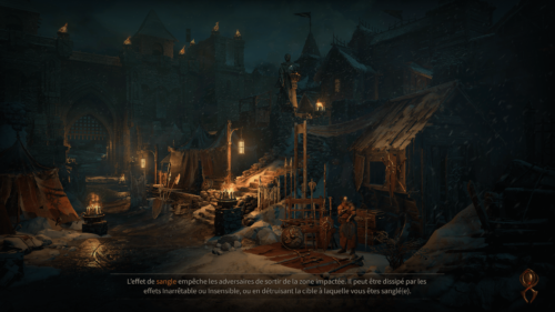 Loading screenshot of Diablo IV Beta video game interface.