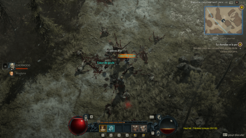Loot screenshot of Diablo IV Beta video game interface.