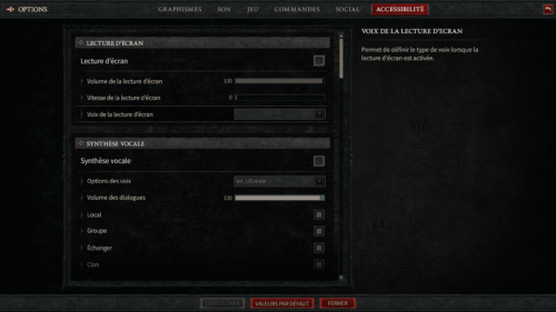 Settings screenshot of Diablo IV Beta video game interface.
