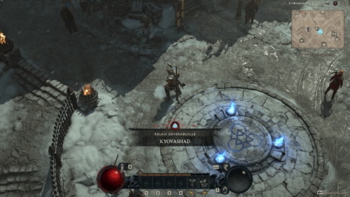 Waypoint Unlock screenshot of Diablo IV Beta video game interface.