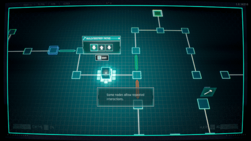 Hacking screenshot of Dispatch video game interface.