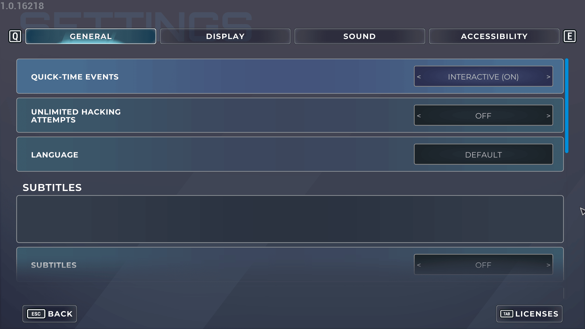 General screenshot of Dispatch video game interface.