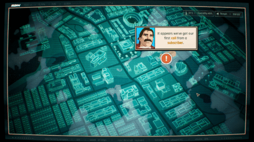Tip screenshot of Dispatch video game interface.
