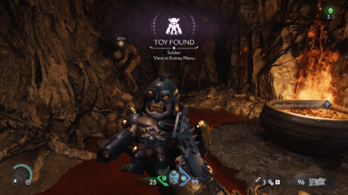 Celebration screenshot of Doom: The Dark Ages video game interface.