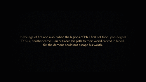 Quote screenshot of Doom: The Dark Ages video game interface.