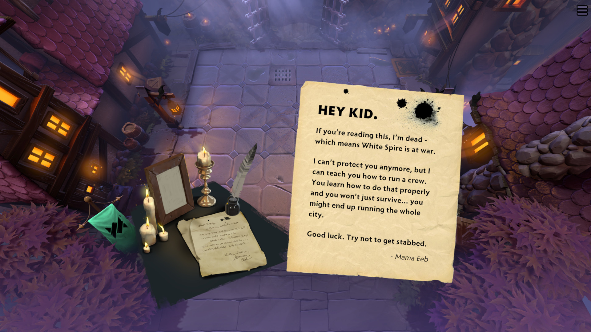 Hey kid screenshot of Dota Underlords video game interface.