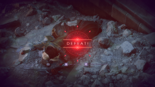 Game Over screenshot of Dragon Age: The Veilguard video game interface.