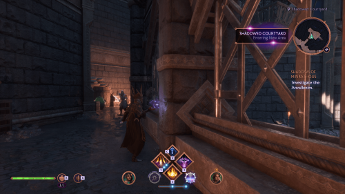 HUD screenshot of Dragon Age: The Veilguard video game interface.