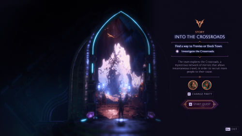Party Selection screenshot of Dragon Age: The Veilguard video game interface.