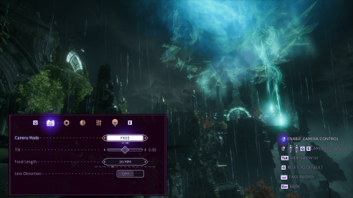 Photo Mode screenshot of Dragon Age: The Veilguard video game interface.