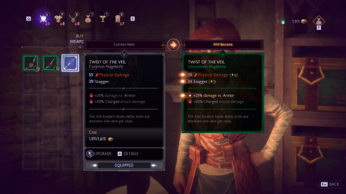 Store screenshot of Dragon Age: The Veilguard video game interface.