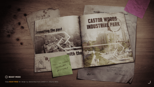 Loading screenshot of Dying Light: The Beast video game interface.