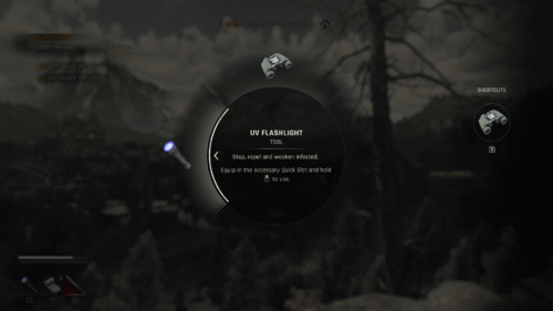 Weapon Wheel screenshot of Dying Light: The Beast video game interface.