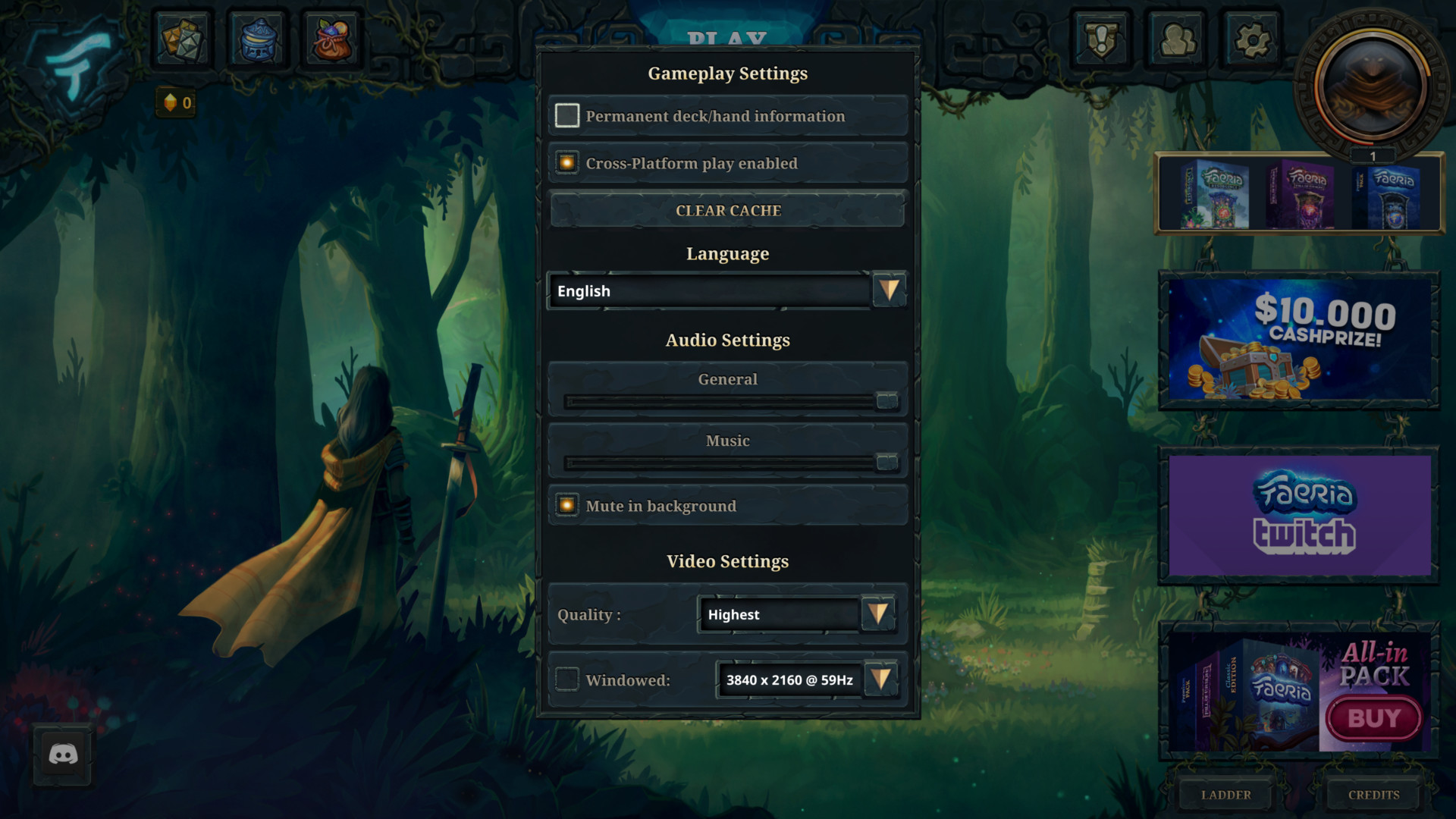 faeria-settings