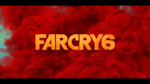 Logo screenshot of Far Cry 6 video game interface.