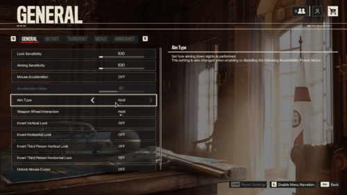 Controller screenshot of Far Cry 6 video game interface.