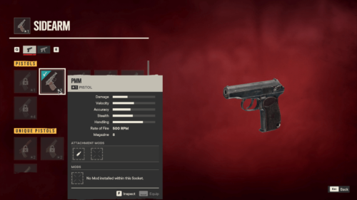 Weapons screenshot of Far Cry 6 video game interface.