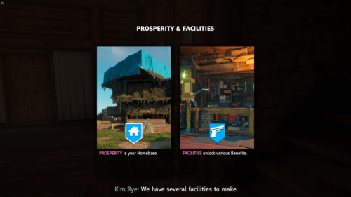 Tutorial screenshot of Far Cry New Dawn video game interface.