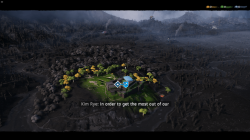 Map screenshot of Far Cry New Dawn video game interface.