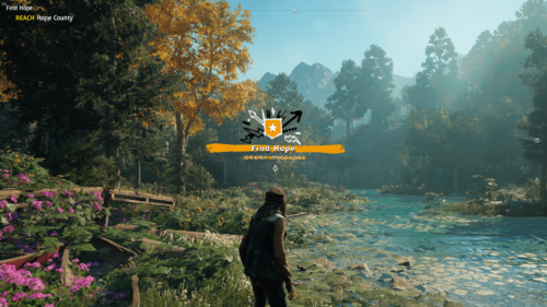Quest screenshot of Far Cry New Dawn video game interface.