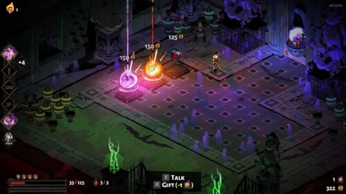 Store screenshot of Hades video game interface.