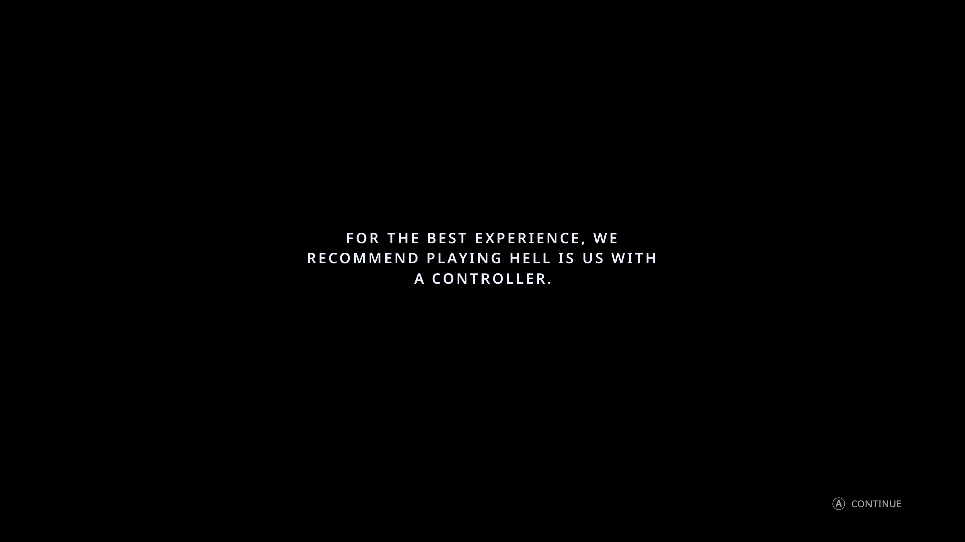 Confirmation screenshot of Hell is Us video game interface.