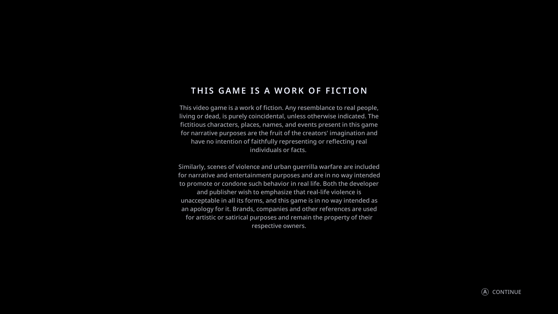 Confirmation screenshot of Hell is Us video game interface.