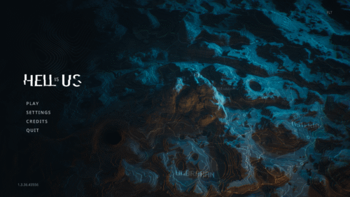 Main Menu screenshot of Hell is Us video game interface.