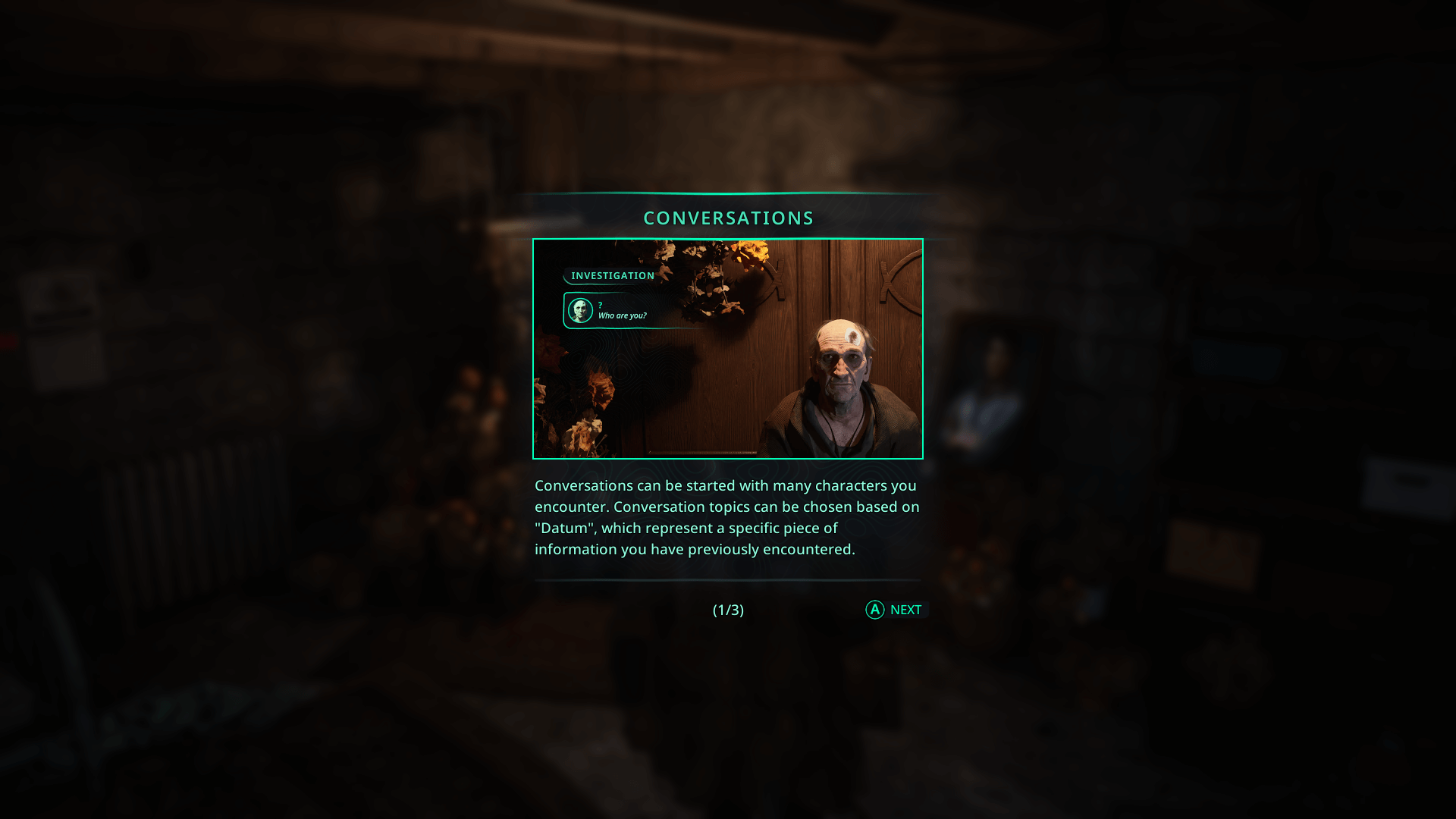 Tutorial screenshot of Hell is Us video game interface.