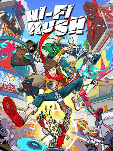 Cover media of Hi-Fi Rush video game.