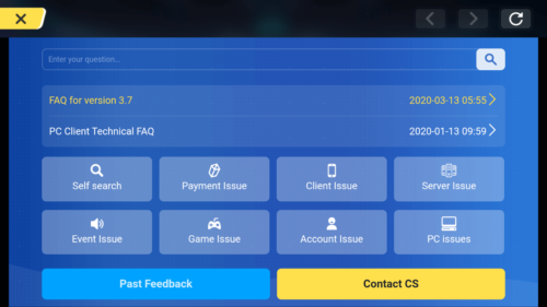 Contact screenshot of Honkai Impact 3rd video game interface.