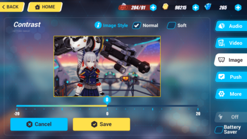 Image screenshot of Honkai Impact 3rd video game interface.
