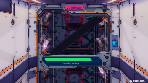 Updating settings screenshot of Honkai Impact 3rd video game interface.