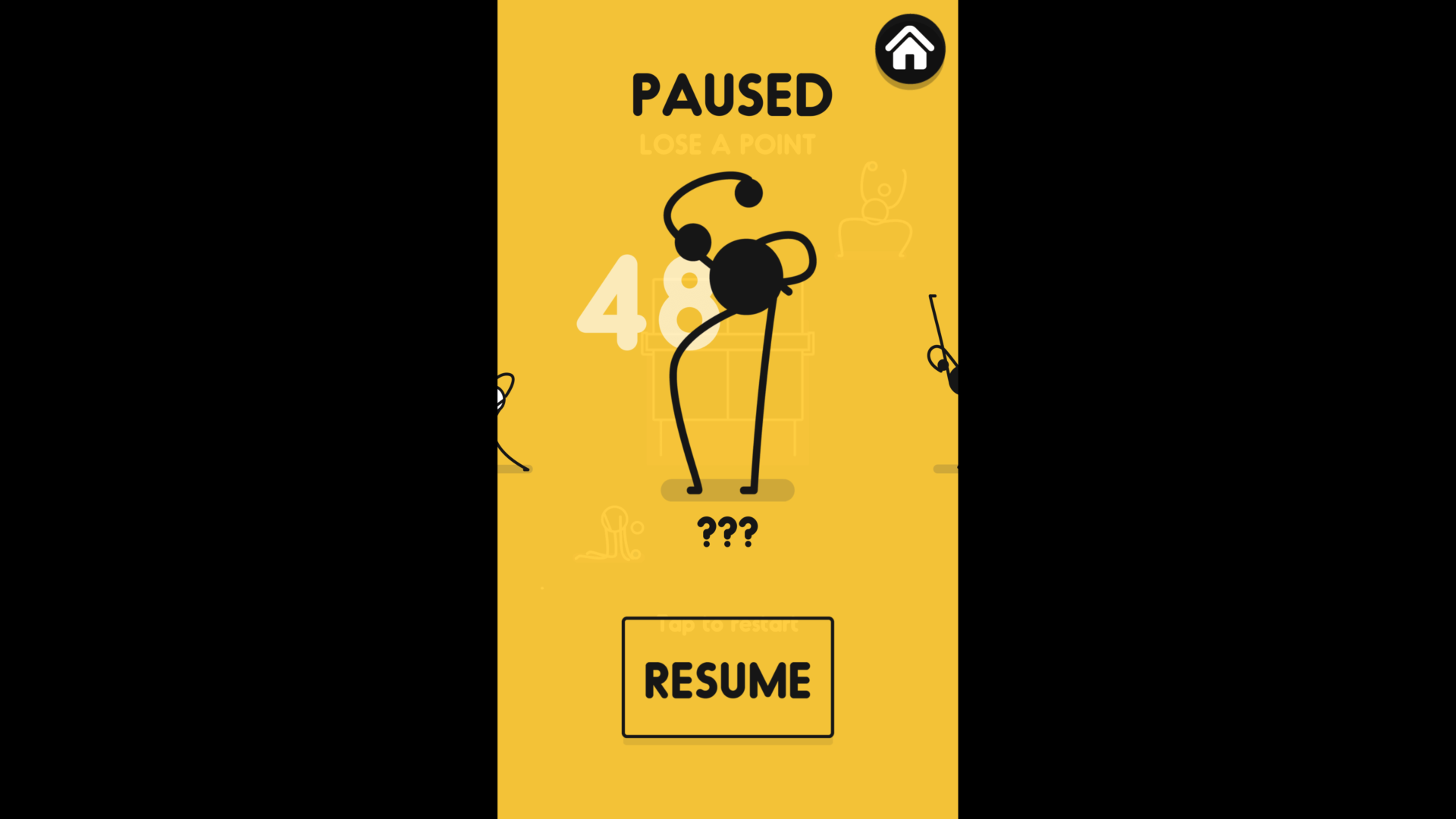 Unknown Opponent screenshot of I’m Ping Pong King :) video game interface.