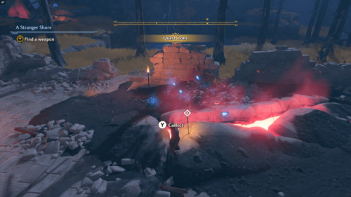 Interact screenshot of Immortals Fenyx Rising video game interface.