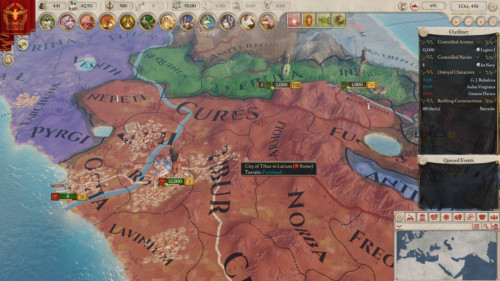 Terrain screenshot of Imperator: Rome video game interface.