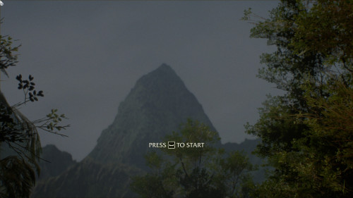 Start Screen screenshot of Indiana Jones and the Great Circle video game interface.