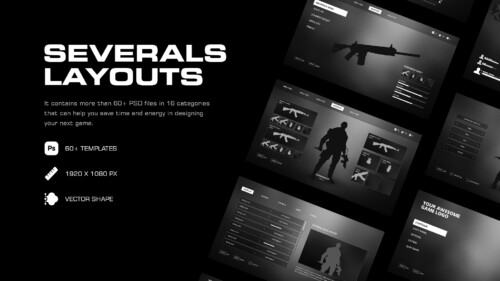 Wireframe Video Game Design | Interface In Game