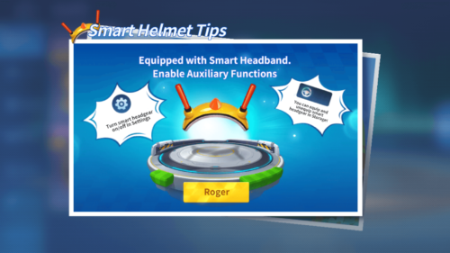 Smart Helmet Tips screenshot of KartRider Rush+ video game interface.