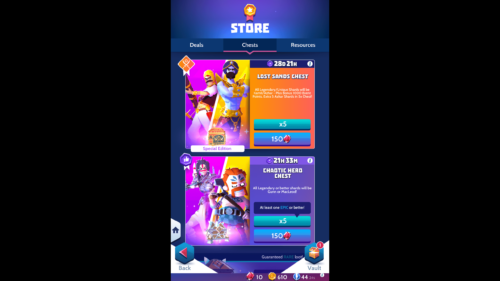 Store screenshot of Knighthood video game interface.